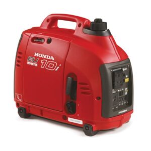 Honda EU10i inverter suitcase generator for festoon lighting and small event power