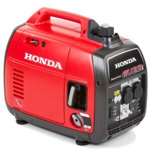 Honda EU22i inverter suitcase generator for festoon lighting and event power